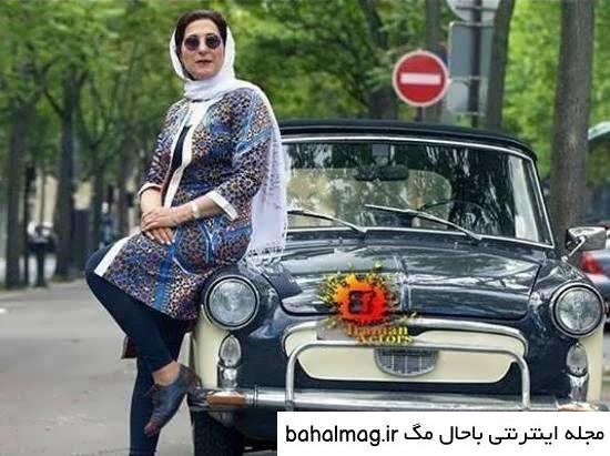ژست عکاسی با ماشین ایرانی