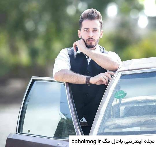  ژست عکس با ماشین پسرانه