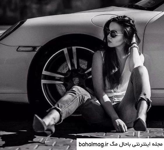 ژست عکاسی با ماشین ۲۰۶