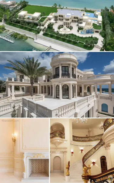  عکس لاکچری ترین خانه دنیا