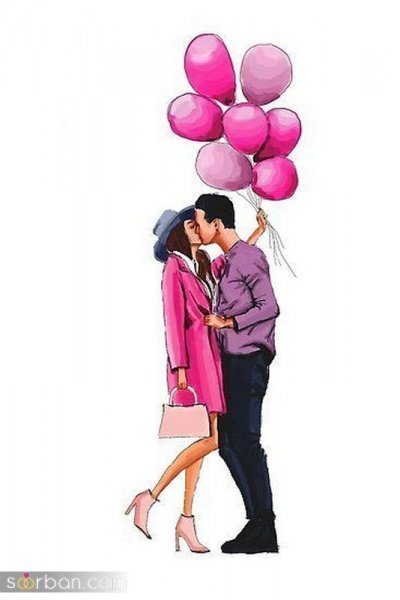 عکس عاشقانه دونفره لاکچری اینستا