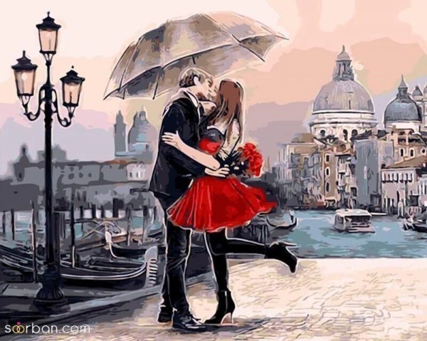 عکس عاشقانه دونفره لاکچری اینستا