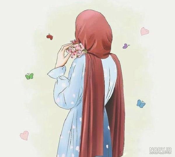 عکس دختر باحجاب فانتزی