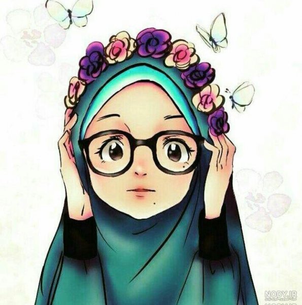 عکس دختر باحجاب فانتزی