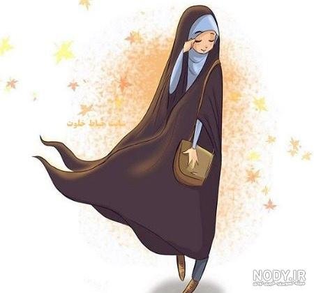 عکس دختر باحجاب فانتزی