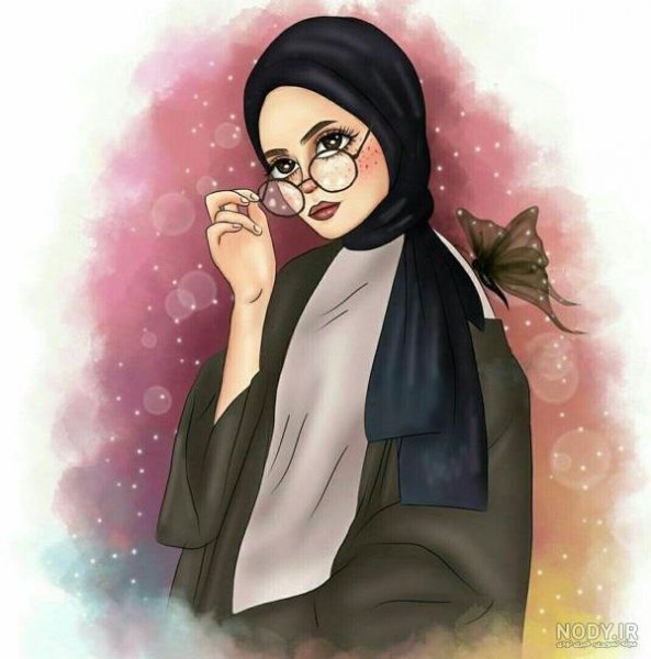 عکس دختر باحجاب فانتزی