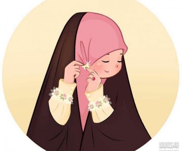 عکس دختر باحجاب فانتزی
