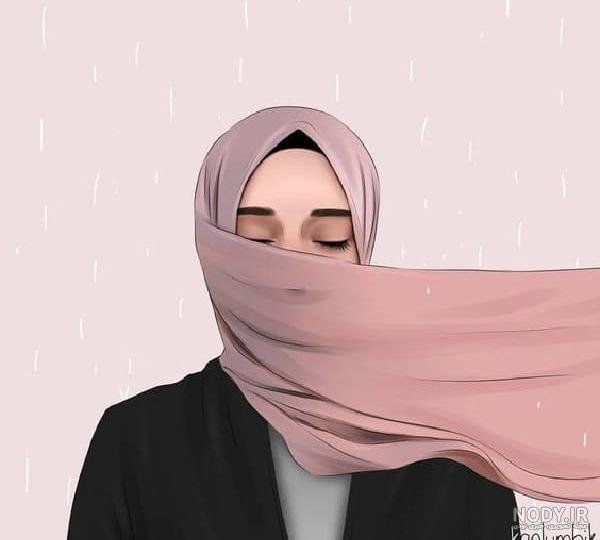 عکس دختر باحجاب فانتزی