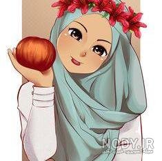 عکس دختر باحجاب فانتزی