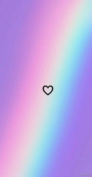 عکس بنفش کیوت ساده