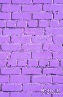عکس بنفش کیوت ساده