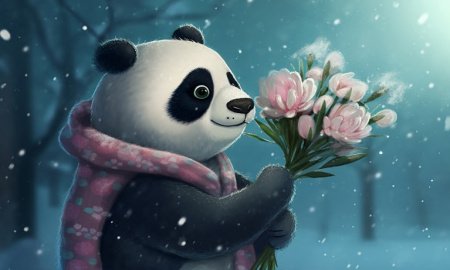 عکس پروفایل پاندا غمگین