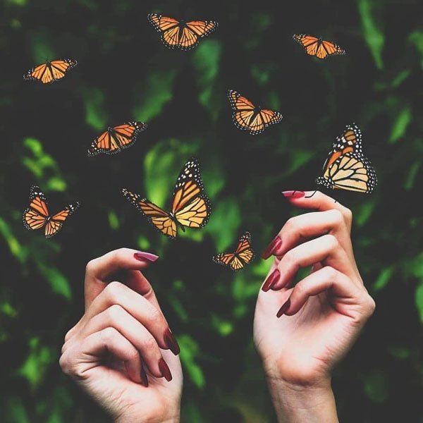 عکس دختر در طبیعت برای پروفایل