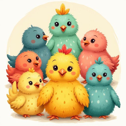 عکس فانتزی جوجه