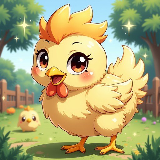عکس فانتزی جوجه