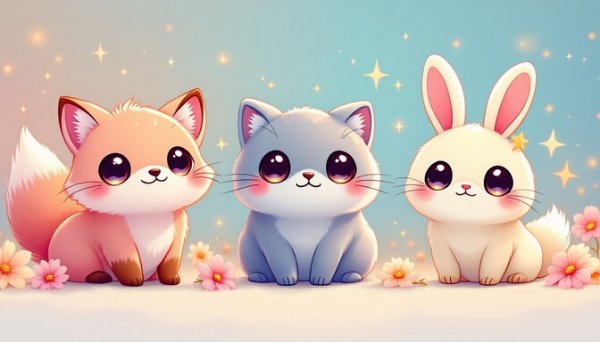 عکس گربه انیمه ای کیوت