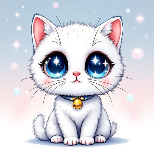 عکس گربه انیمه ای کیوت