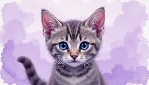 عکس گربه گوگولی فانتزی