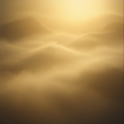 عکس مه صبحگاهی