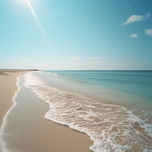 عکس ساحل آرام