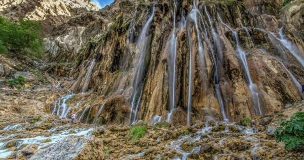 عکس زیباترین آبشار ایران