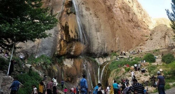  عکس زیباترین آبشار ایران