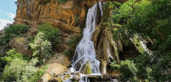  عکس زیباترین آبشار ایران