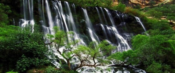  عکس زیباترین آبشار ایران