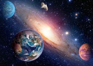 عکس فضا و سیاره ها برای پروفایل