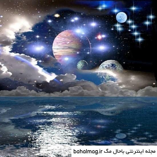  عکس کهکشان فانتزی دخترانه