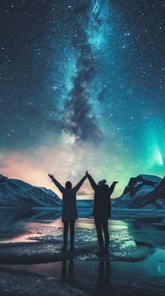  عکس شفق قطبی واقعی
