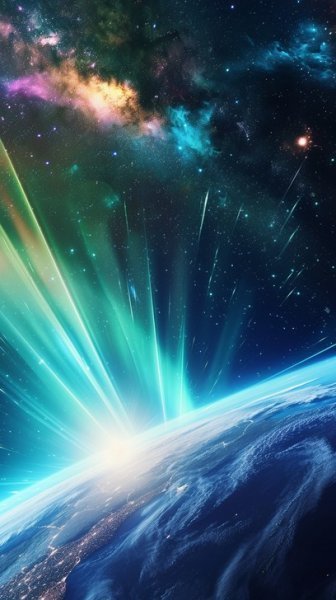عکس شفق قطبی برای پروفایل