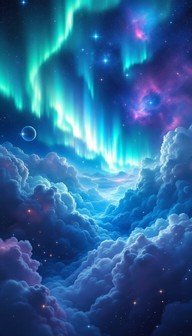 عکس شفق قطبی برای پروفایل