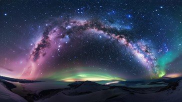 عکس شفق قطبی برای پروفایل