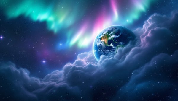 عکس شفق قطبی برای پروفایل