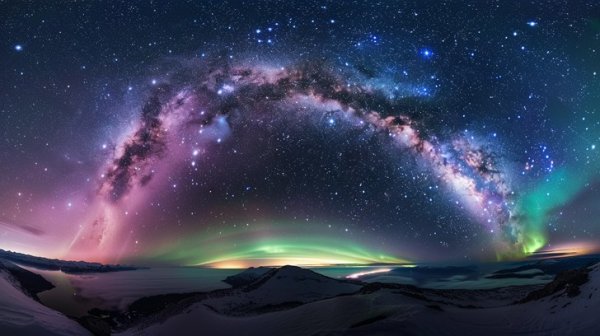 عکس شفق قطبی برای پروفایل