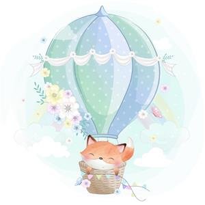 عکس نقاشی روباه آسان