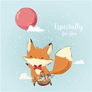 عکس نقاشی روباه آسان
