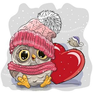  عکس جغد کارتونی
