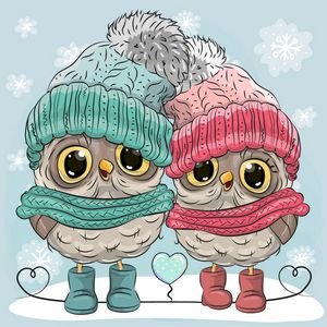  عکس جغد کارتونی