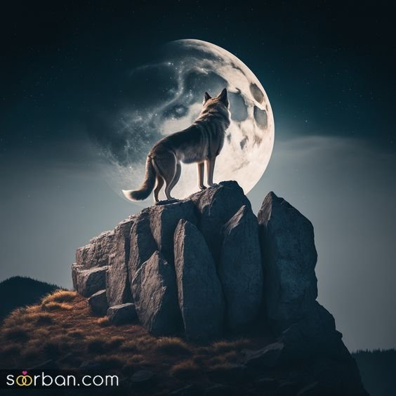  عکس گرگ وحشی زیبا