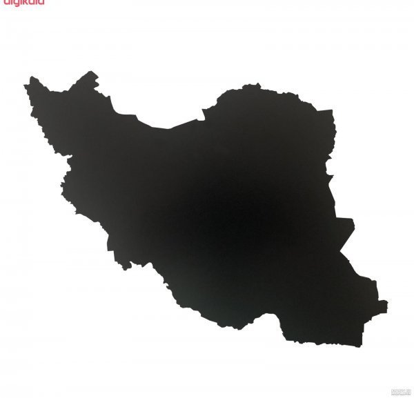 عکس نقشه ایران سیاه و سفید