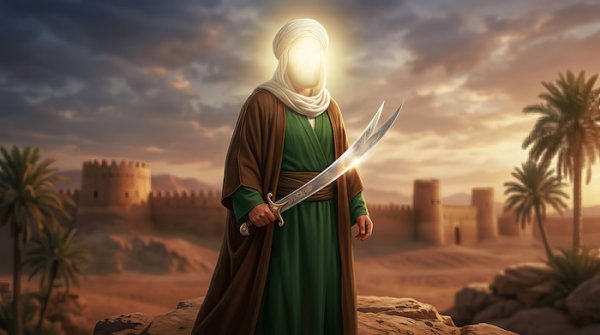  عکس شمشیر امام علی برای پروفایل