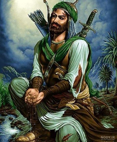  عکس امام علی با ذوالفقار