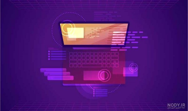  عکس پس زمینه بنفش