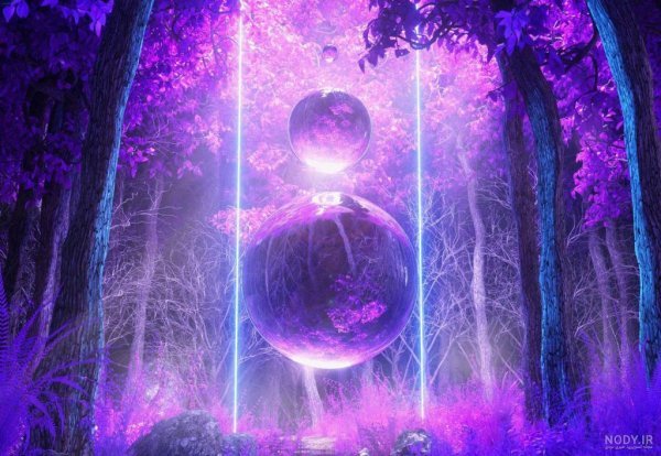 عکس پس زمینه بنفش