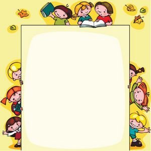  کادر خالی برای نوشتن متن مدرسه