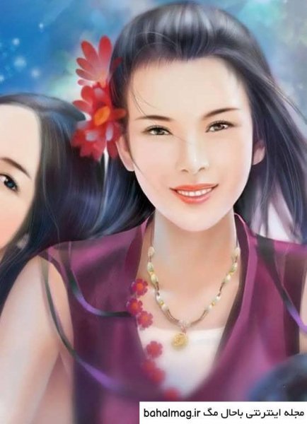  عکس پس زمینه چینی دخترانه