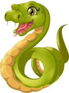  عکس مار کارتونی ساده