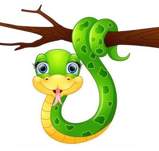  عکس مار کارتونی کیوت